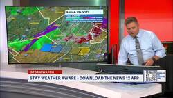 Storm Watch: Strong thunderstorms interrupt evening plans on Thursday News Clip