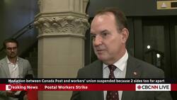No end in sight for postal strike as talks suspended between Canada Post, union News Clip
