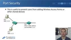 Cisco CCNA 200-301: The Complete Guide to Getting Certified - Preventing Unauthorized Devices with Port Security Instructional Video