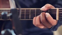 Guitar player Stock Footage