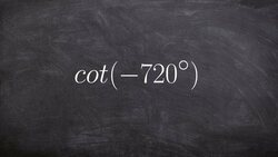 How to use the unit circle to evaluate for cotangent when undefined Instructional Video