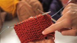 How to Do a Garter Stitch in the Round Instructional Video