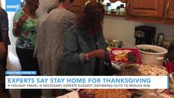 Health Experts Advise Caution This Thanksgiving News Clip