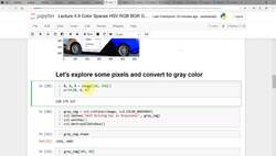 Create a computer vision system using decision tree algorithms to solve a real-world problem : [Activity] Convert RGB to HSV color spaces and merge/split channels Instructional Video
