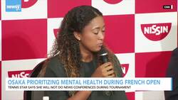 Naomi Osaka Prioritizing Mental Health During French Open News Clip