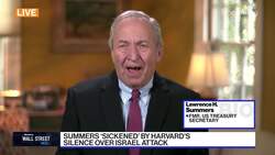 'Sickened' by Harvard's Silence on Israel Attack: Summers News Clip