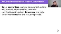 Why are select committees important in a democracy? Instructional Video