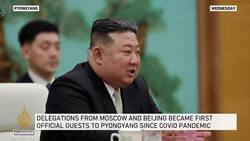 North Korea’s Kim Jong Un meets Russian defence chief News Clip