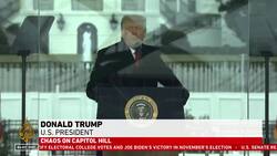 Pro-Donald Trump protesters storm US Capitol News Clip