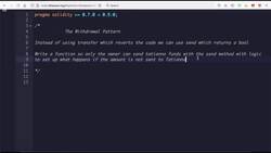 The Complete Solidity Course - Zero to Advanced for Blockchain and Smart Contracts - Transfer Versus Send Method in Solidity Instructional Video