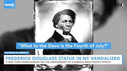 Frederick Douglass Statue Vandalized On Anniversary Of Famous Speech News Clip