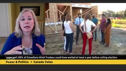 Polls suggest race is tightening between Liberals and Conservatives News Clip