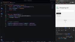 Modern JavaScript from the Beginning - Second Edition - Remove and Clear Items Instructional Video