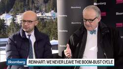 Harvard's Reinhart Says Economy in 'Sweet Spot,' Rates Have 'Rock Bottom Feel' News Clip