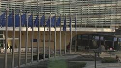 BELGIUM: Berlaymont building home of the headquarters of the European Commission and the the executive branch of the European Union. News Clip