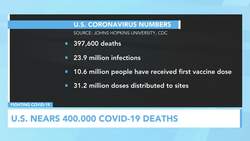 COVID Deaths Could Hit 500K By Mid-February News Clip