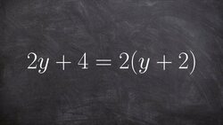Solving an equation with a variable on both sides infinite solutions Instructional Video