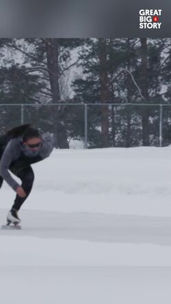 The thrilling intensity of Olympic speed skating with Brittany Bowe Instructional Video