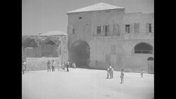 Members of United Nations Committee on Palestine in Acre, Palestine (Israel) News Clip