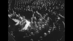 Pres. Dwight Eisenhower begins "State of the Union" speech to 85th Congress in January 1957 News Clip