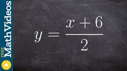 Learn how to identify the inverse of a function and graph Instructional Video