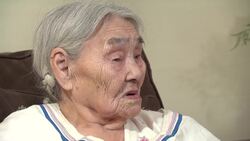 Bone collector explains how she was called to help during WW II News Clip