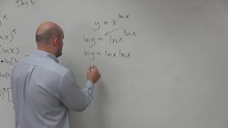 Learn how to take the derivative using implicit differentiation by taking the ln of both Instructional Video