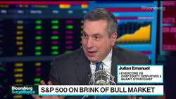 Evercore's Emanuel Won't Label Rally as a Bull Market News Clip