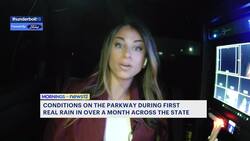 Thunderbolt 12: Checking out Manasquan Reservoir after first rain in over 41 days in New Jersey News Clip