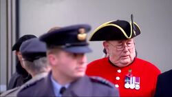 The Duke and Duchess of Sussex lay crosses at the Field of Remembrance at Westminster Abbey News Clip
