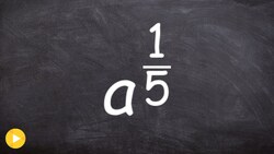 How to write a rational exponent into radical form Instructional Video
