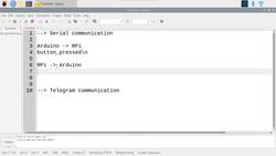 Raspberry Pi and Arduino - Go to The Next Level - Step 1 (Protocol) - Define the Protocol We will Use (Serial, Telegram) Instructional Video