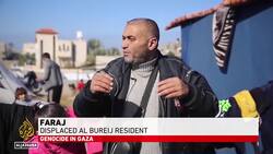 Displaced Palestinians in despair: Families suffer from hunger and cold News Clip