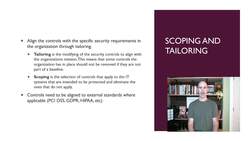 CISSP Crash Course - Security Controls and Compliance Requirements Instructional Video