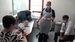 Prime Minister and Health Secretary carry out health visit Nottingham News Clip