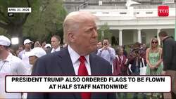 Trump Buries The Hatchet, Honours Pope Francis At White House; Makes Big Rome Announcement News Clip