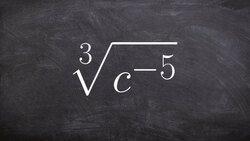 How to write a radical into a term with rational exponents Instructional Video