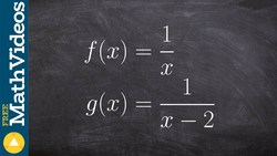 How to add two functions reciprocal functions and find the domain Instructional Video