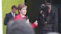 Politicians speak at Put it to the People march News Clip