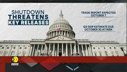 U.S.: Shutdown Threat Halts Key U.S. Economic Data Releases News Clip
