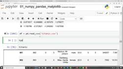 Data Science and Machine Learning (Theory and Projects) A to Z - Python for Data Science: NumPy Pandas and Matplotlib (Part 5) Instructional Video