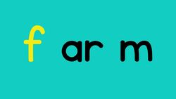 Let's Learn Blending R Controlled: AR, OR Instructional Video