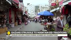 Somber Eid preprations in Gaza amid ongoing conflict News Clip
