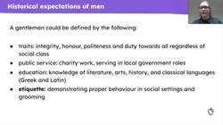 Exploring historical perspectives of men Instructional Video