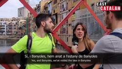 Easy Catalan 11 - Visiting Girona - with subs Instructional Video