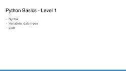 Practical Python: Learn Python Basics Step by Step- Python 3 - Introduction - Python Basics- Level 1 Instructional Video