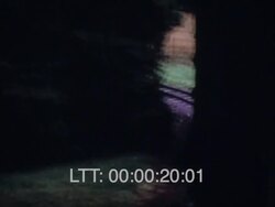 Pleasure Park Train Ride Stock Footage