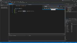Learn and Master C Programming - Quick Find in Visual Studio Instructional Video