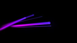 Motion purple and blue lines abstract background Stock Footage