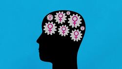 Female thoughts Stock Footage